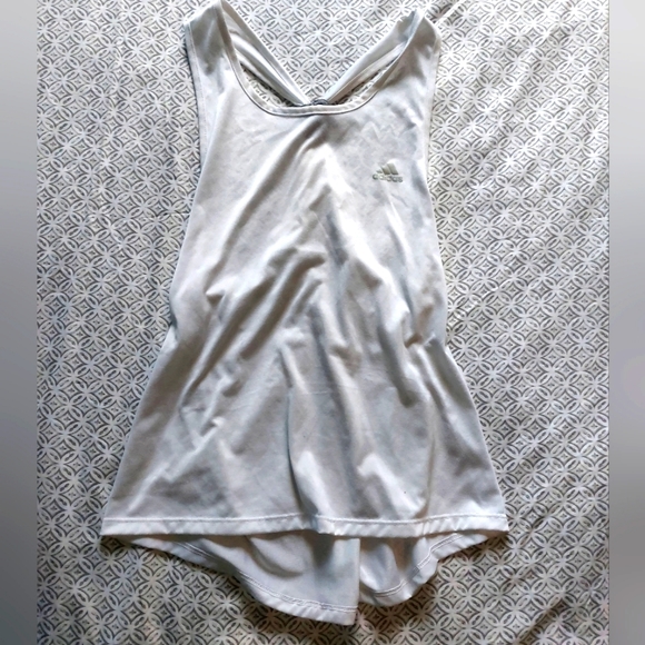✨️2 for 50✨️ Adidas White Sport Tank - Picture 3 of 11